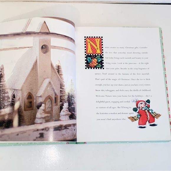 Vintage 2001 Mary Engelbreit Let The Merrymaking Begin Christmas Book Volume 1 - Picture 11 of 13
